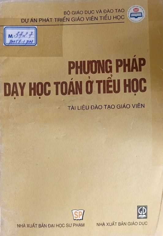 “Phương pháp dạy học Toán ở Tiểu học”